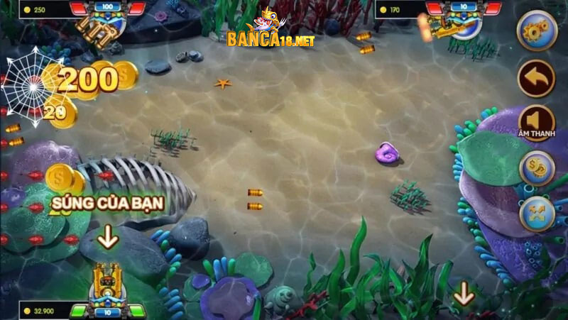 Game bắn cá đổi thưởng trên Banca18